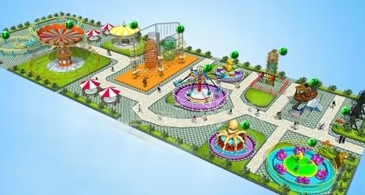 تخطيط مدينة الملاهي